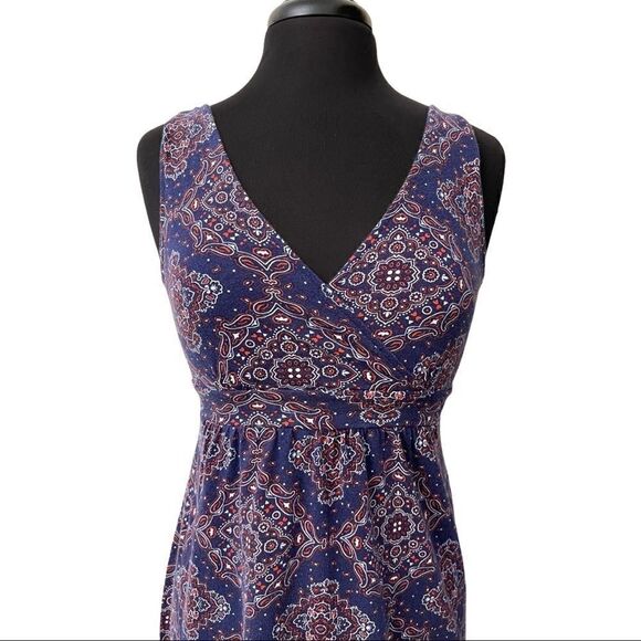 old Navy Printed Double V-Neck Sundress Sz S - Picture 2 of 12